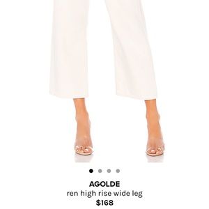 Agolde White Jeans
